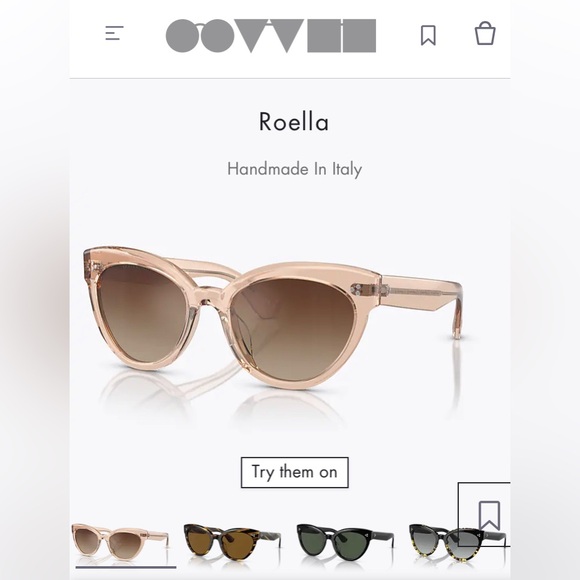 OLIVER PEOPLES Roella sunglasses *prescription - Picture 2 of 13